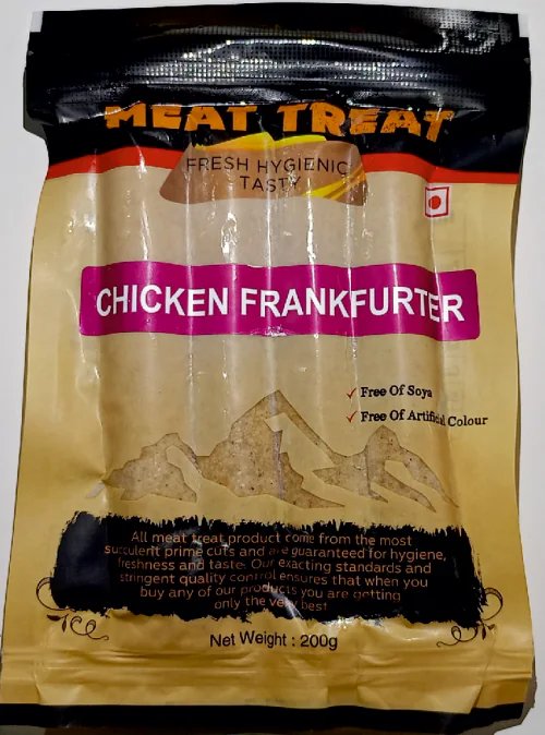Chicken Frankfurters pack