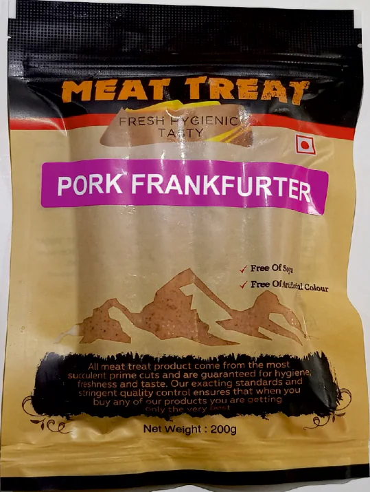 Pork Frankfurters pack