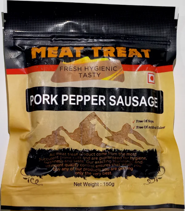 Pork Pepper Sausages pack
