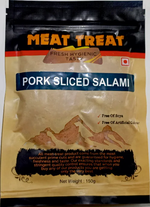Pork Sliced Salami pack