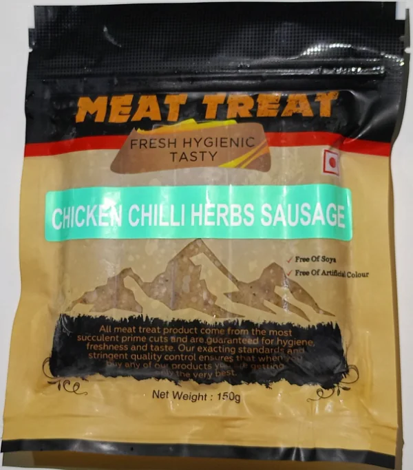 Chicken Chilli & Herbs Sausages pack