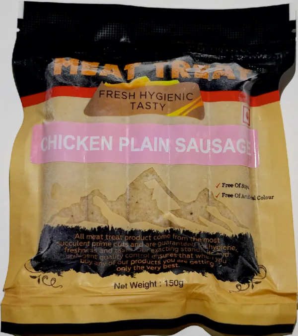 Chicken Plain Sausages pack