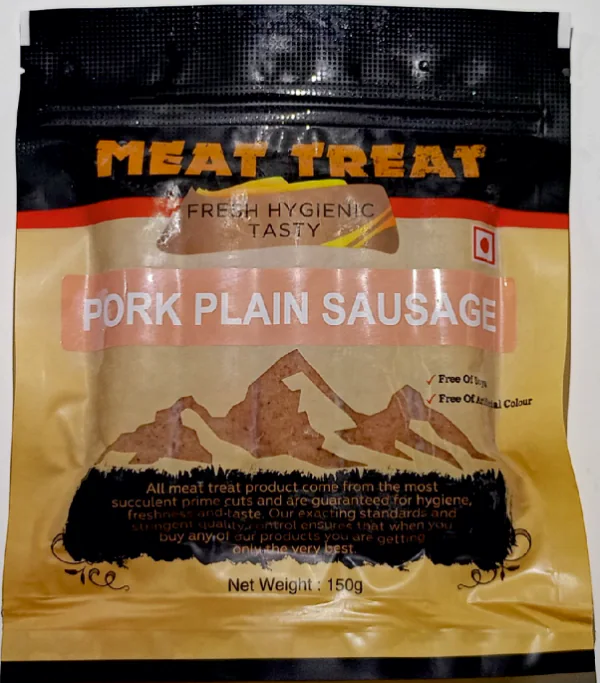 Pork Plain Sausages pack